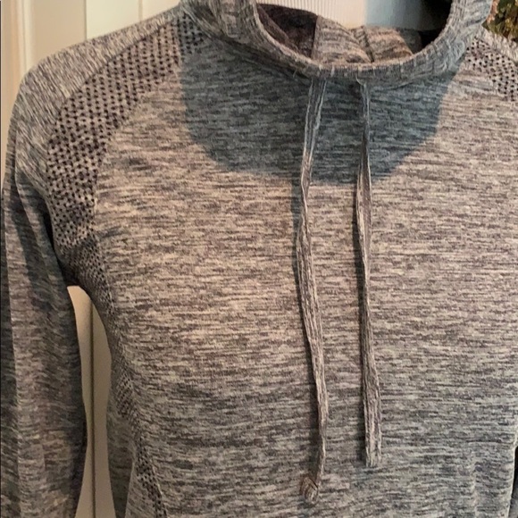 MPG gray lightweight sports performance hoodie - Picture 2 of 6